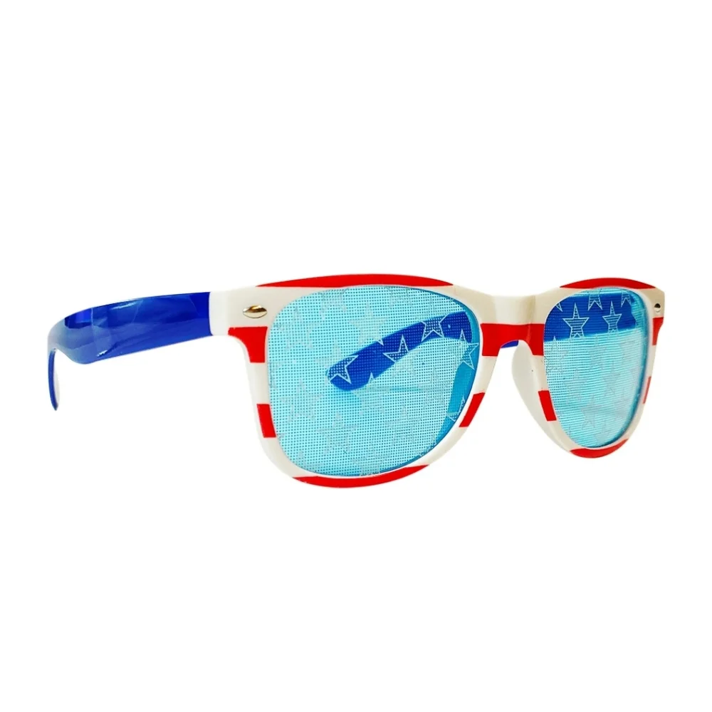 🥝10 For $25🥝♡Way To Celebrate flag glasses